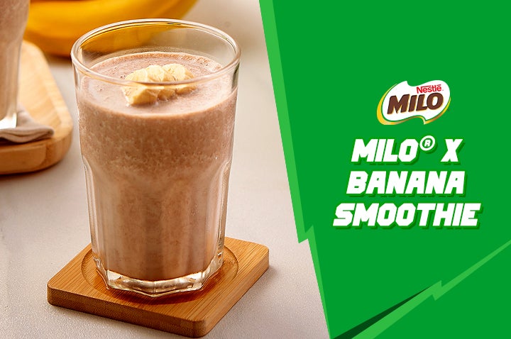 MILO® Chocolate Banana Smoothie Recipe | MILO® Philippines