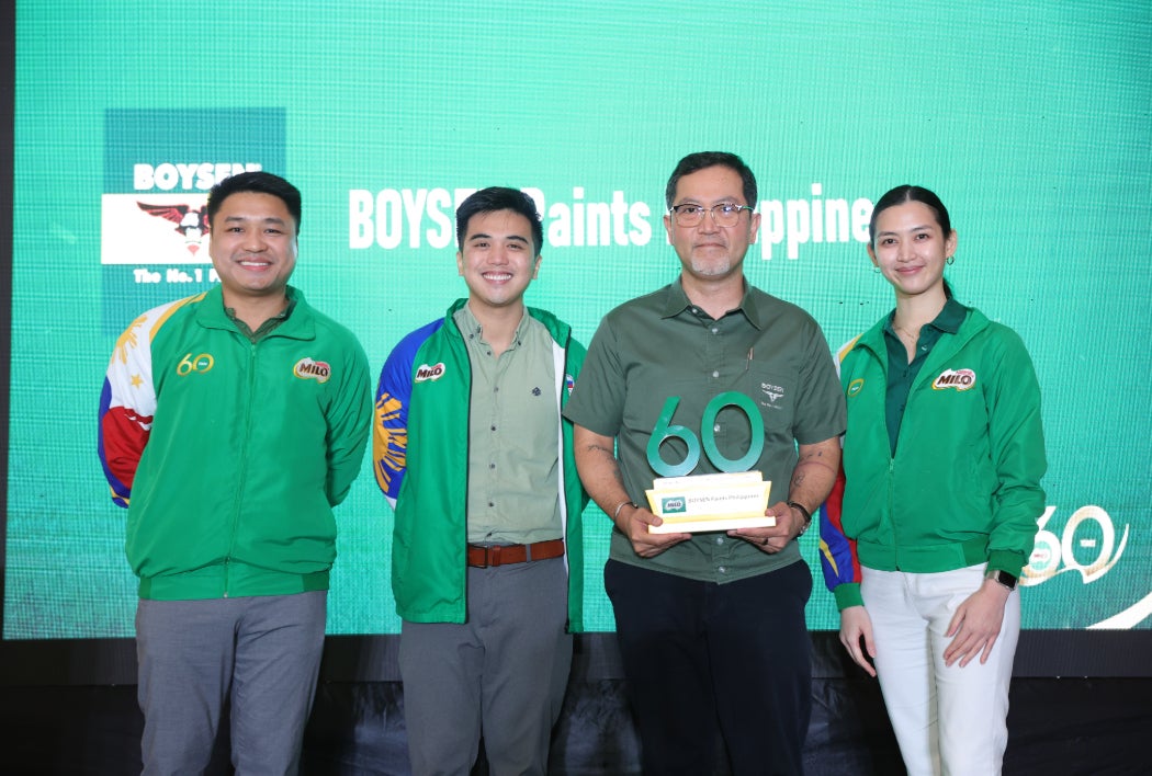 MILO® Philippines with Boysen_s Marketing Manager Mr. Vergel Dyoco