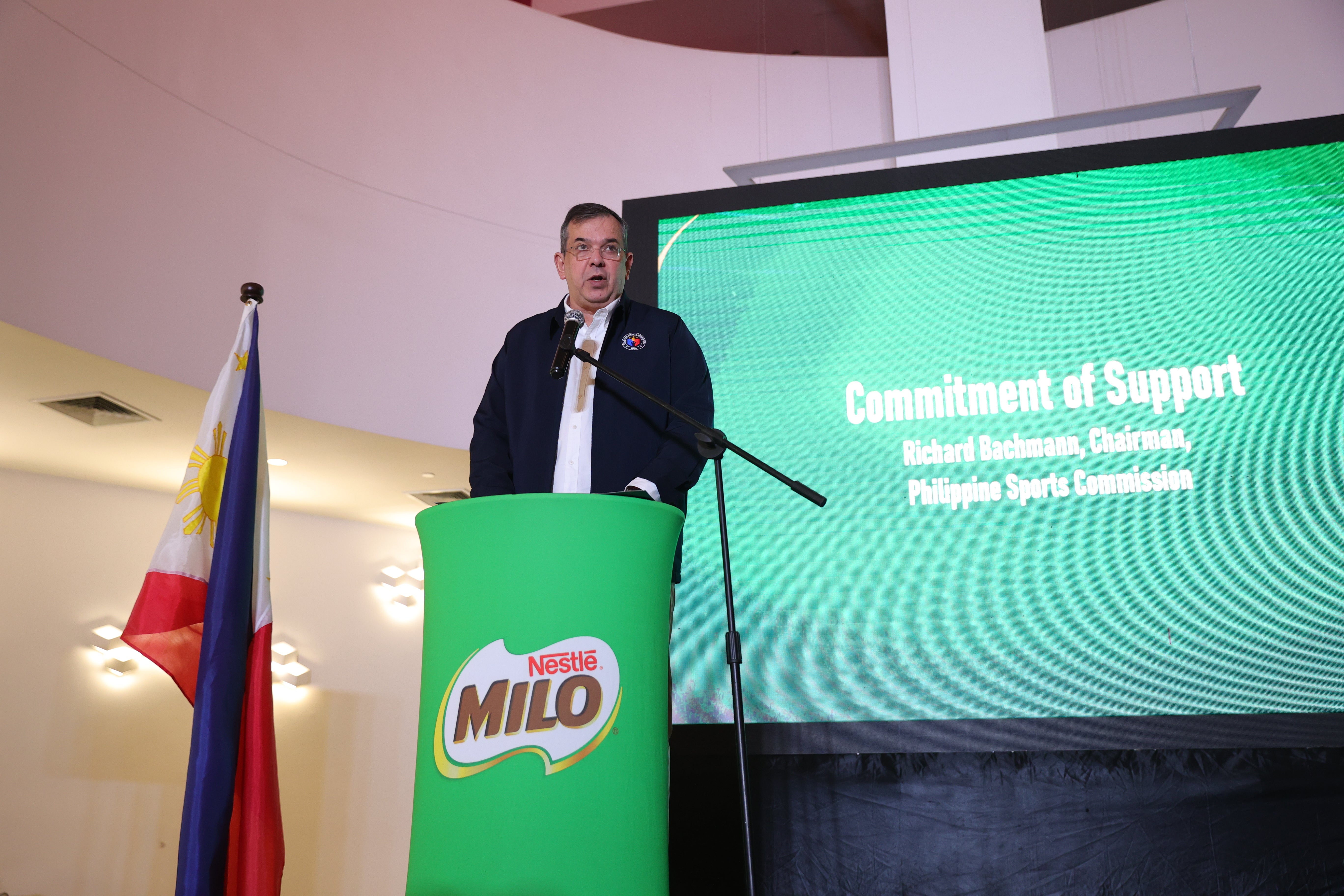 Mr. Richard Bachmann, Chairman, Philipine Sports Commision Chairman