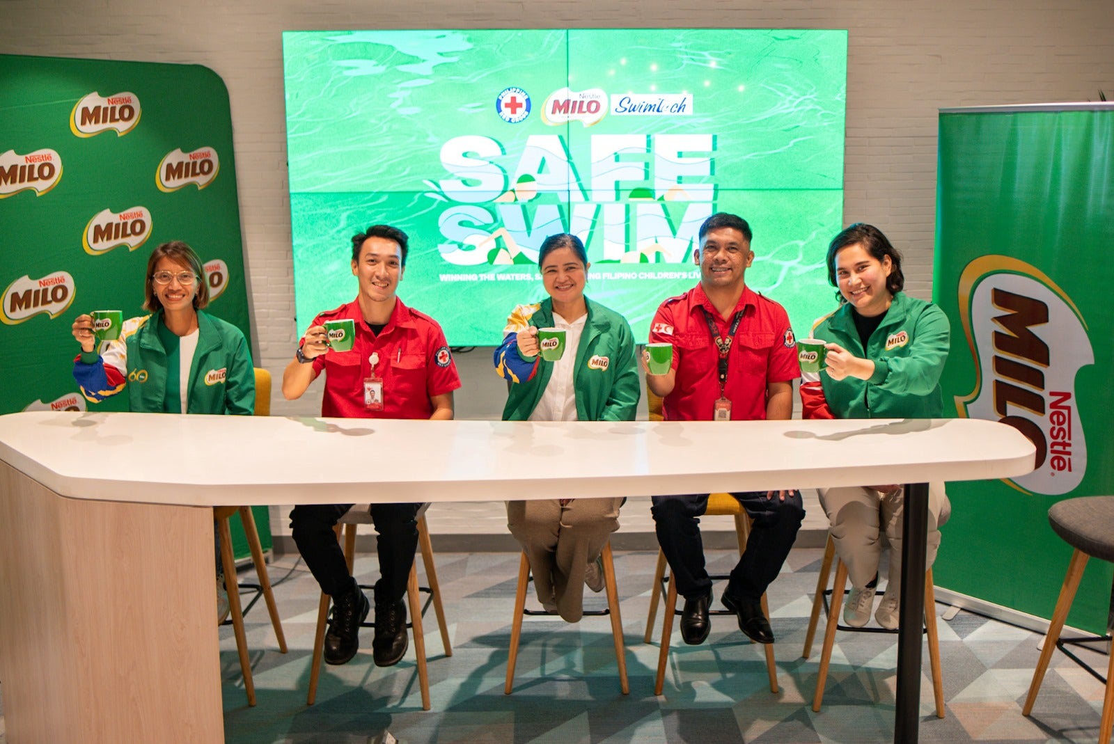 Safe swim partnership with Red Cross